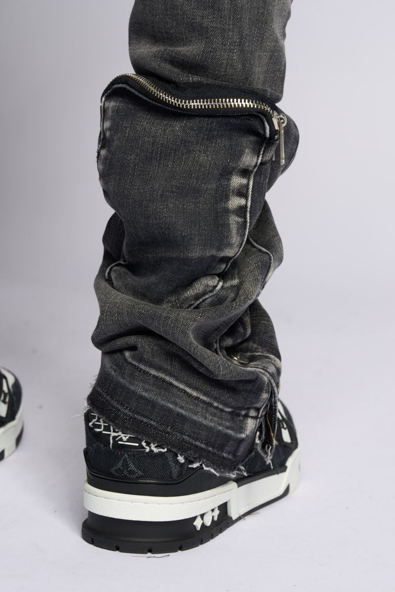 Pheelings : Cargo Flare Stacked Denim