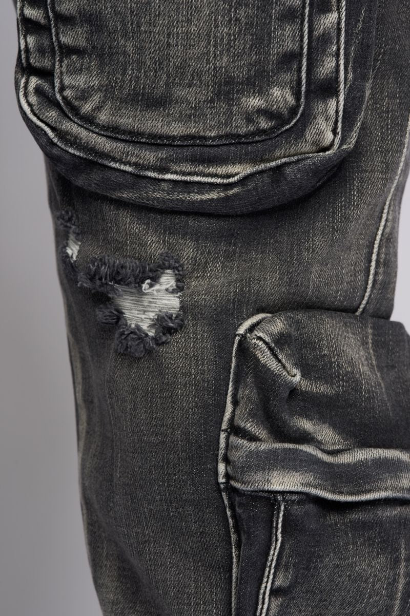 Pheelings : Cargo Flare Stacked Denim