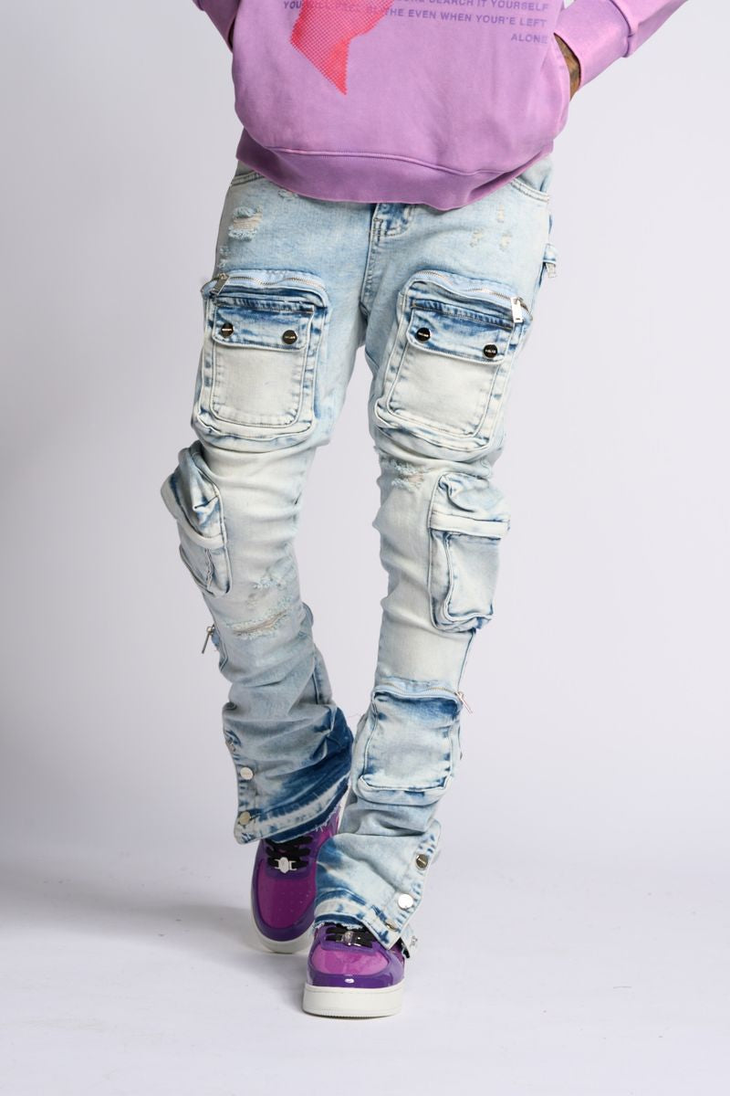 Pheelings : Flare Staked Denim