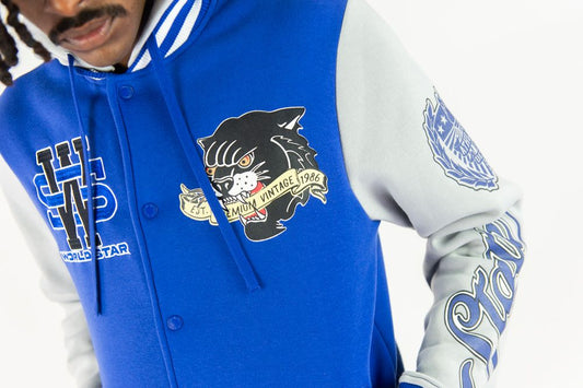 PANTHERS FLEECE VARSITY Jacket