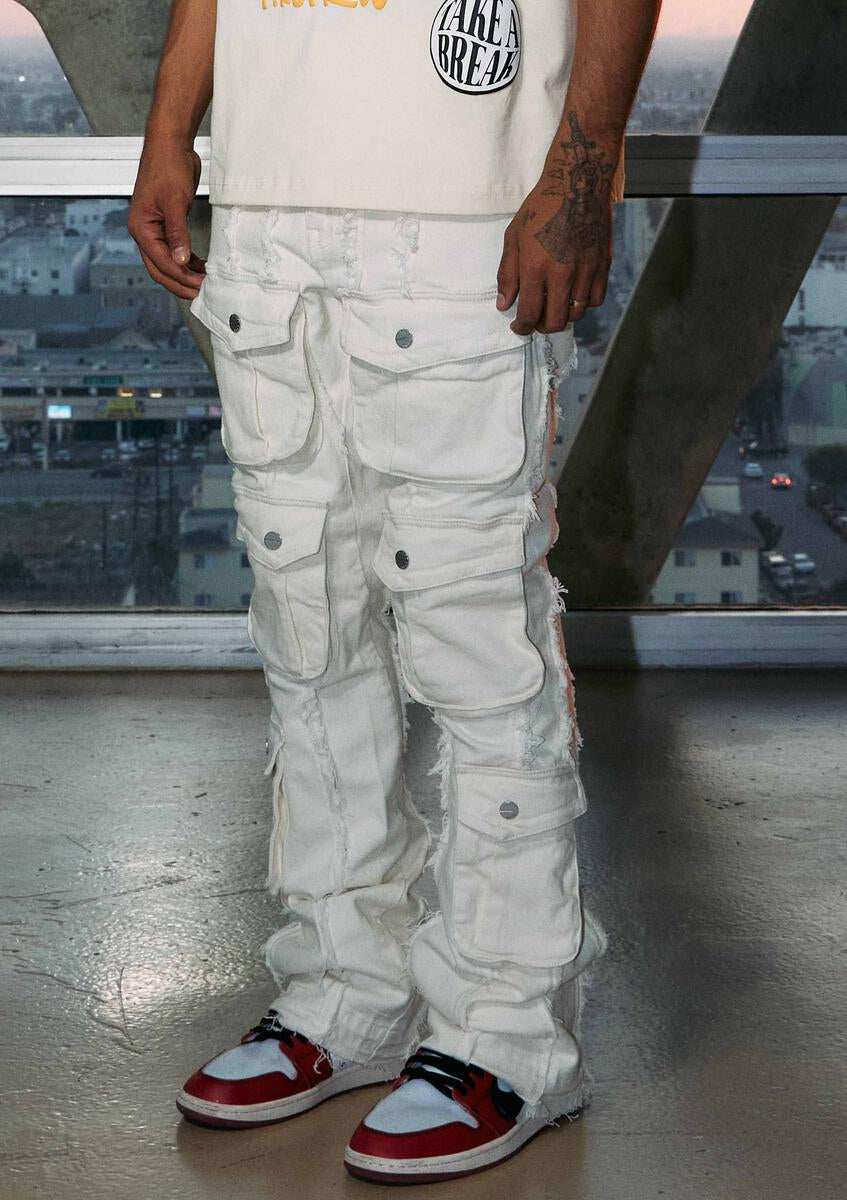 Premium Denim Cargo