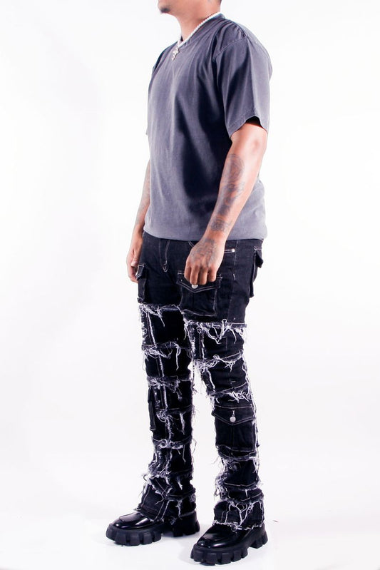 Distressed Stacked cargo