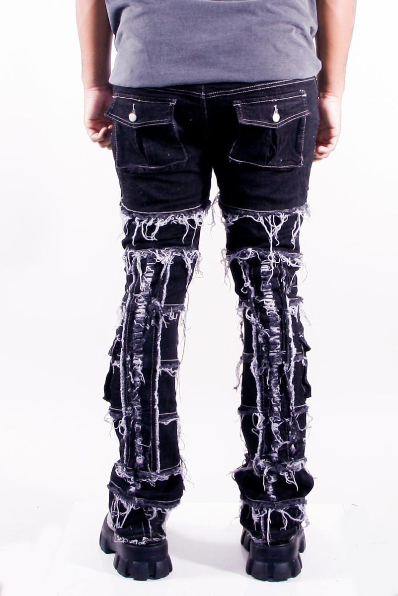 Distressed Stacked cargo