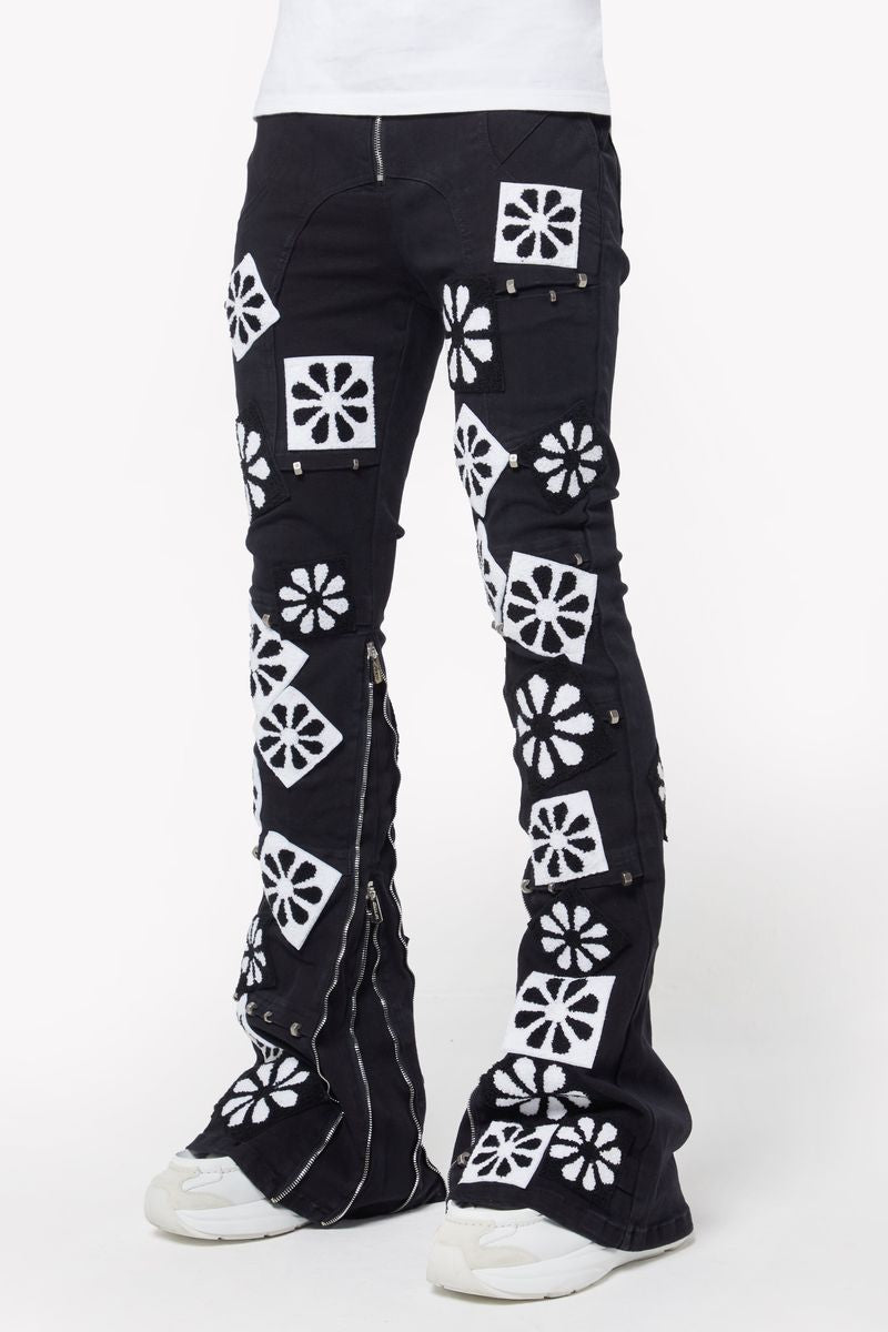 GUAPI Obsidian Black Flower
