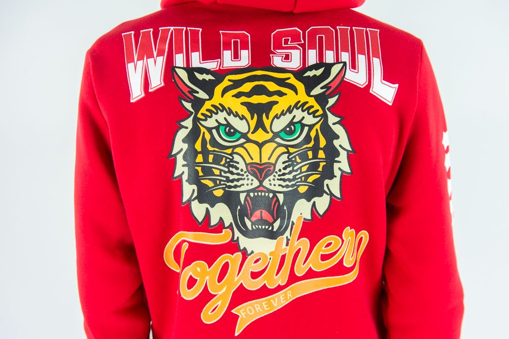 WILD SOUL FLEECE VARSITY jacket