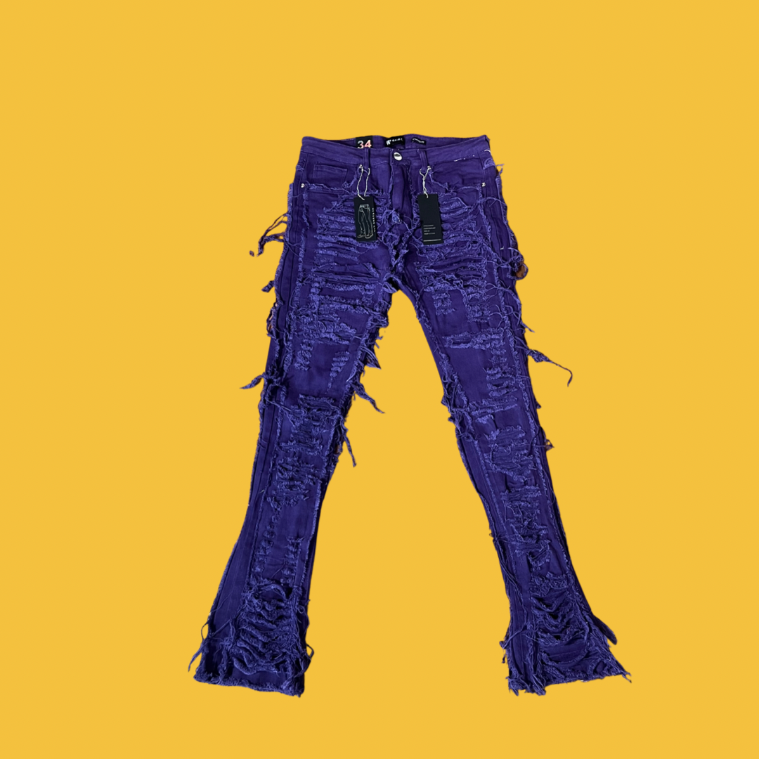 Stacked Fit Eggplant