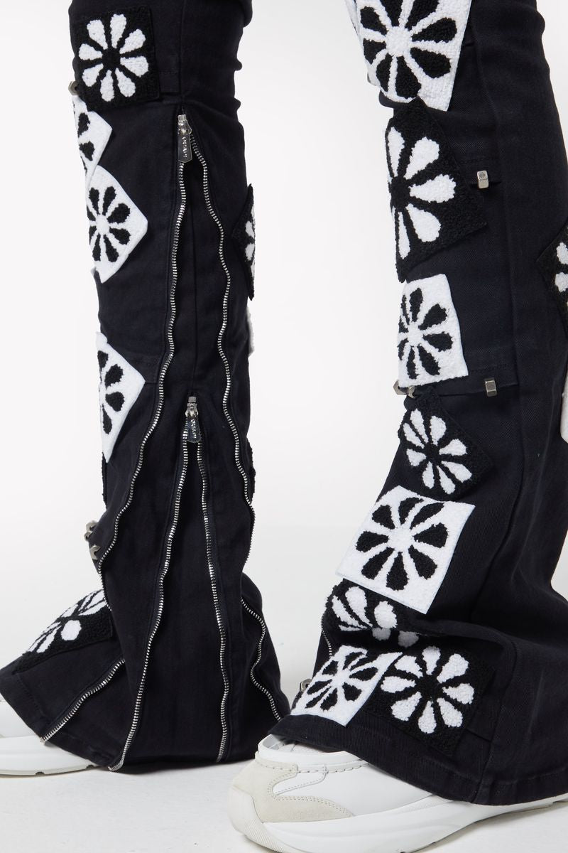 GUAPI Obsidian Black Flower