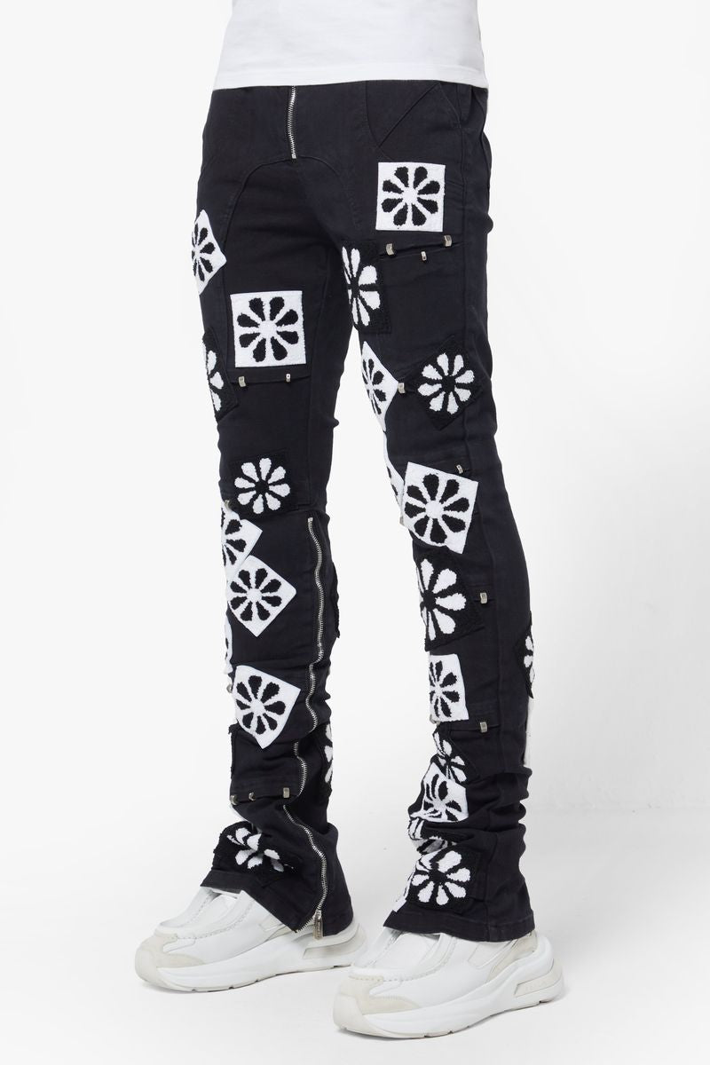 GUAPI Obsidian Black Flower