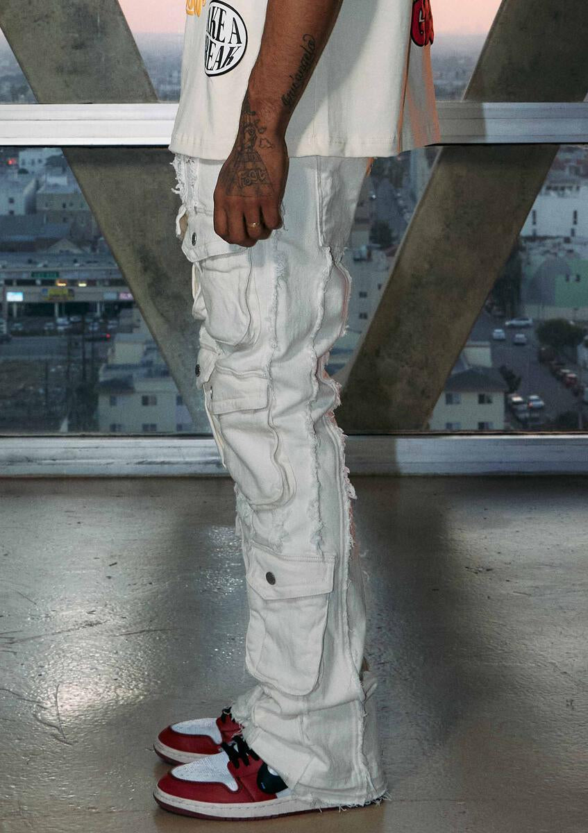 Premium Denim Cargo