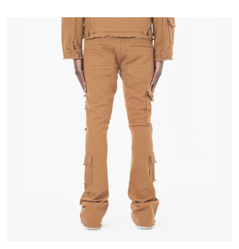 Copper Rivet Tim Stacked jeans