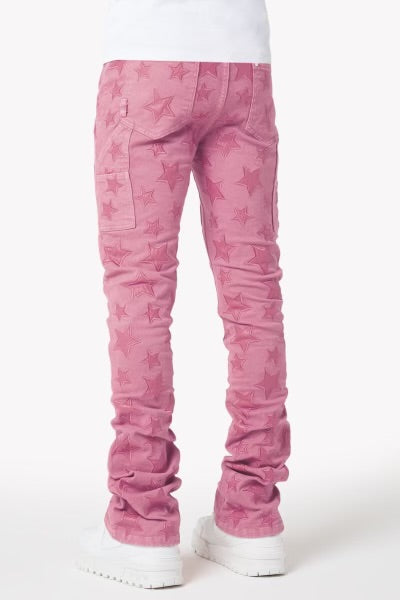 French Rose Star Denim