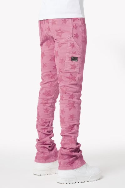 French Rose Star Denim