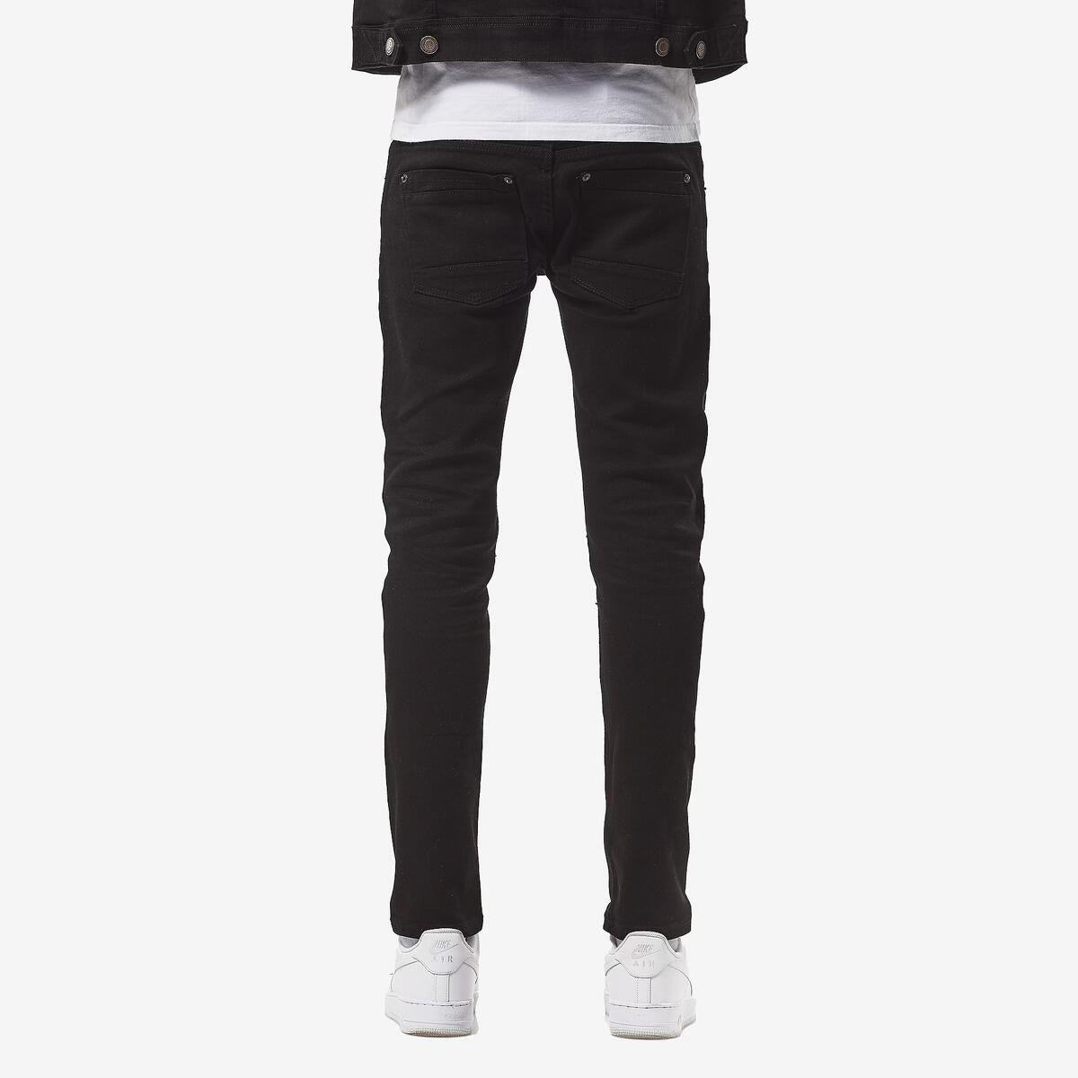 Black ripped jeans