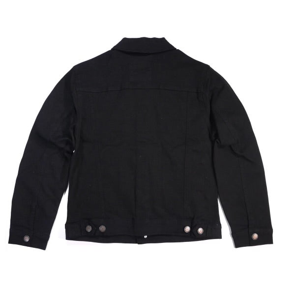 Black jean jacket