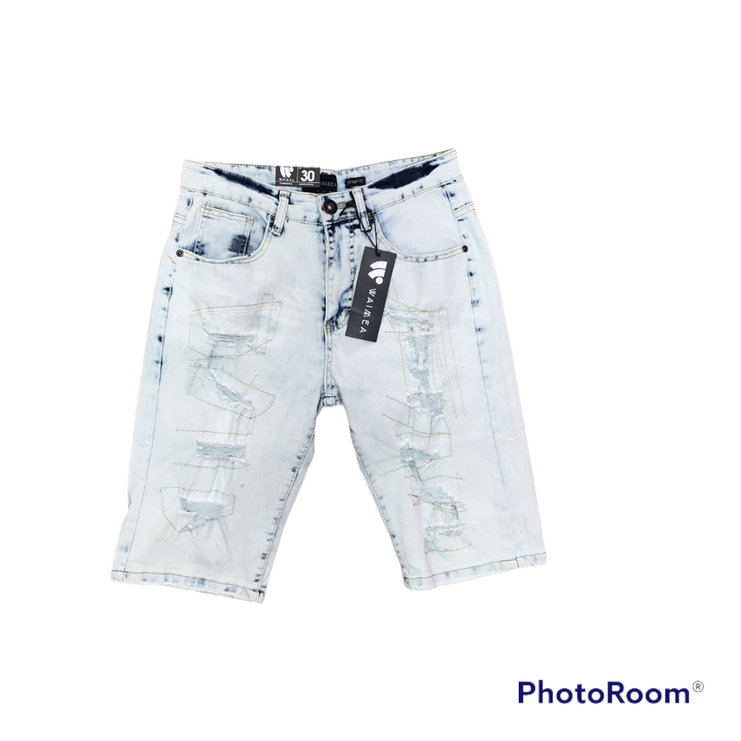 Tinted Blue Waimea Shorts