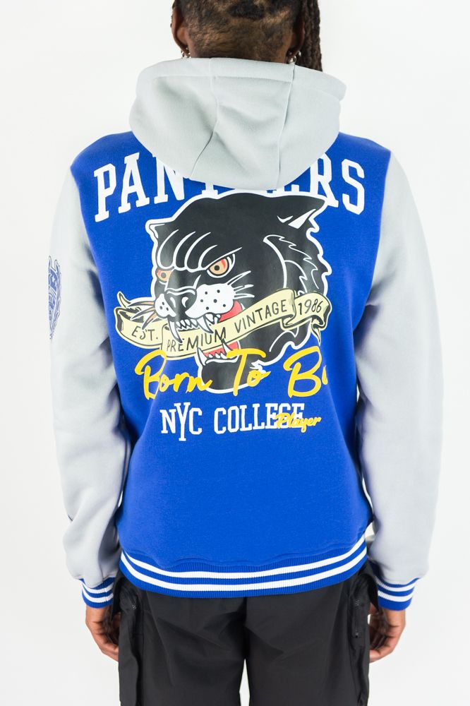 PANTHERS FLEECE VARSITY Jacket