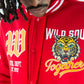 WILD SOUL FLEECE VARSITY jacket