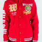 WILD SOUL FLEECE VARSITY jacket