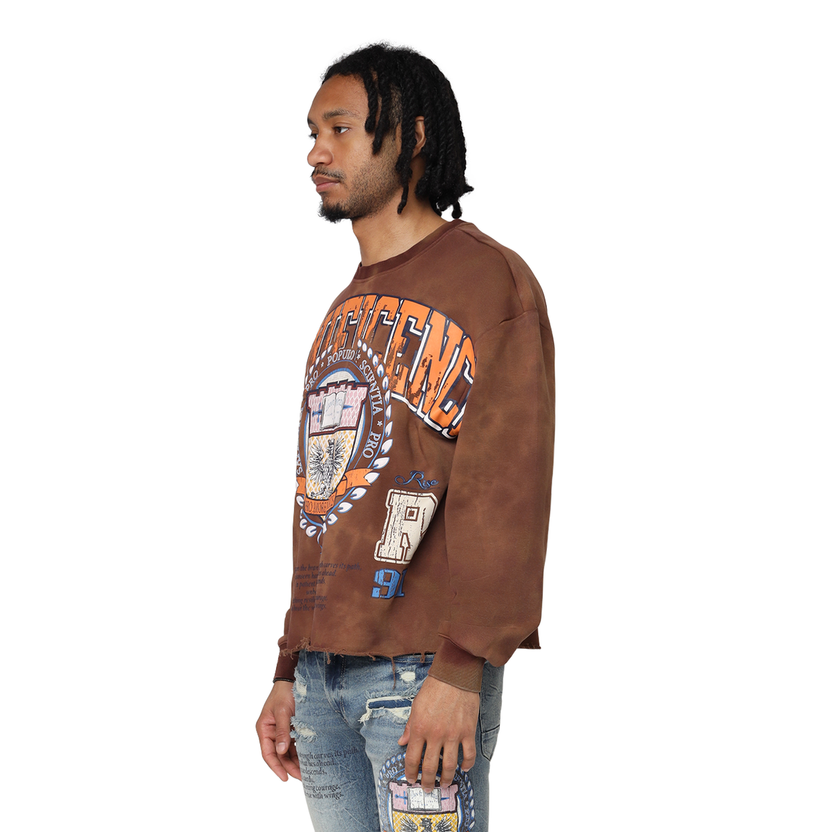 SmokeRise MAGNIFICENCE FRENCH TERRY Crewneck