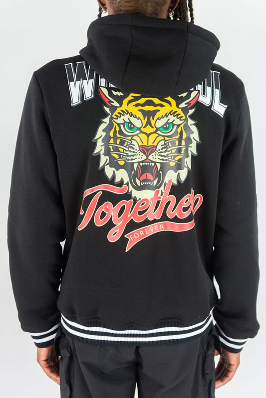 WILD SOUL FLEECE VARSITY Jacket