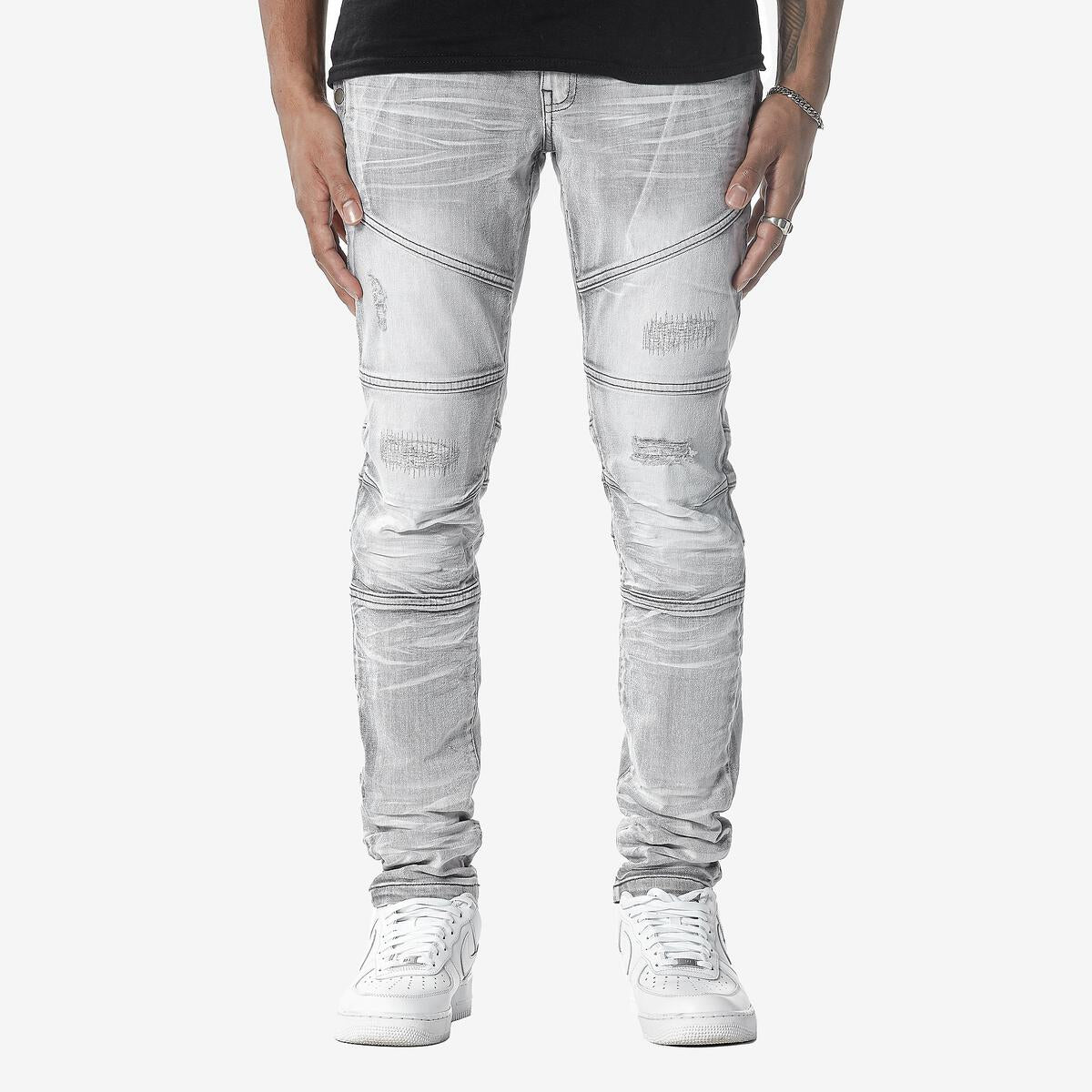Gray Slim Fit Jeans