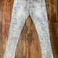 Grey Acid Stack Jeans