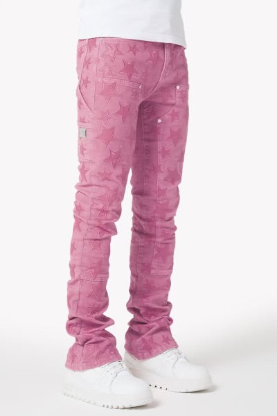 French Rose Star Denim