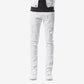 White ripped jeans