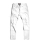 White ripped jeans