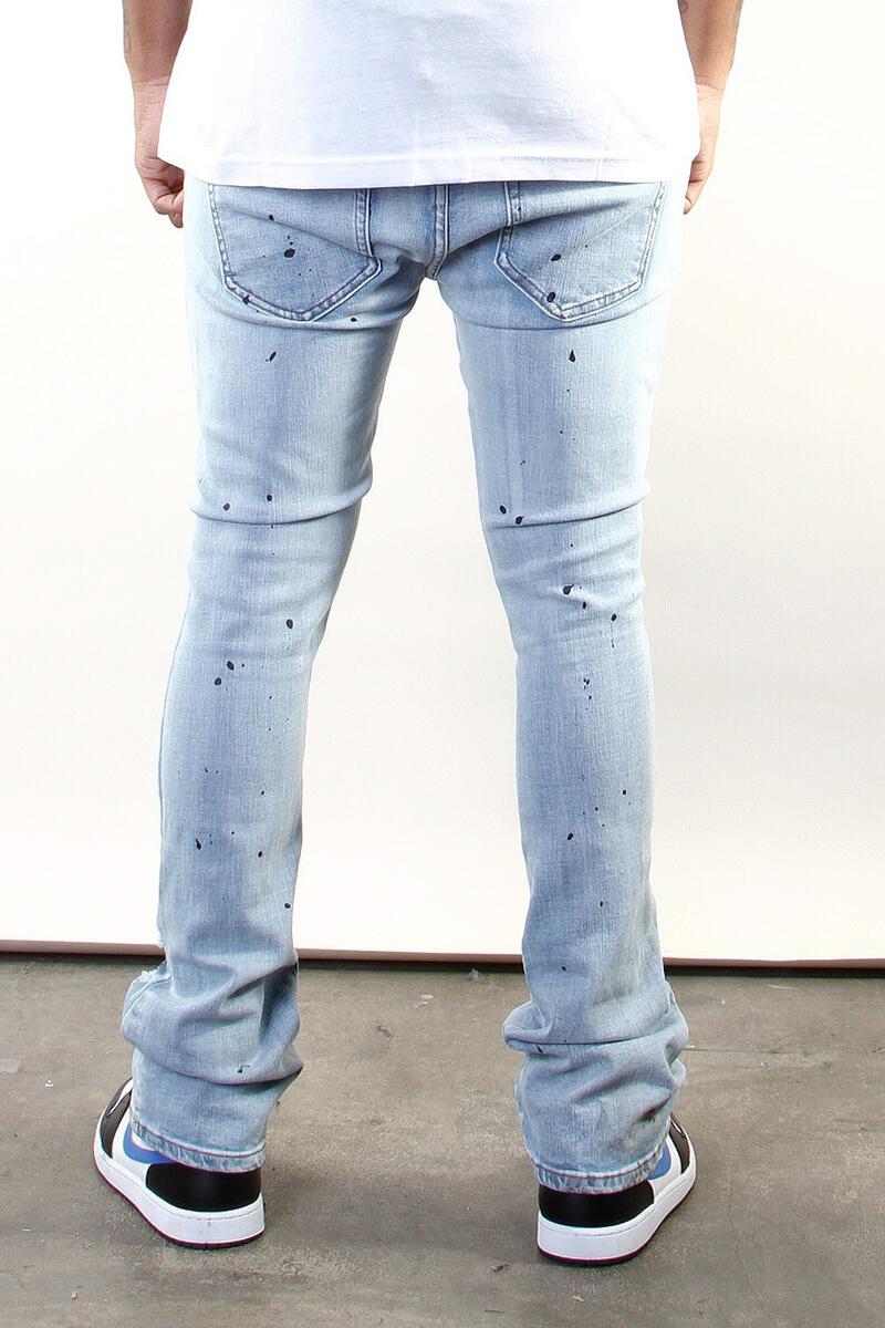Distress Stack Jeans