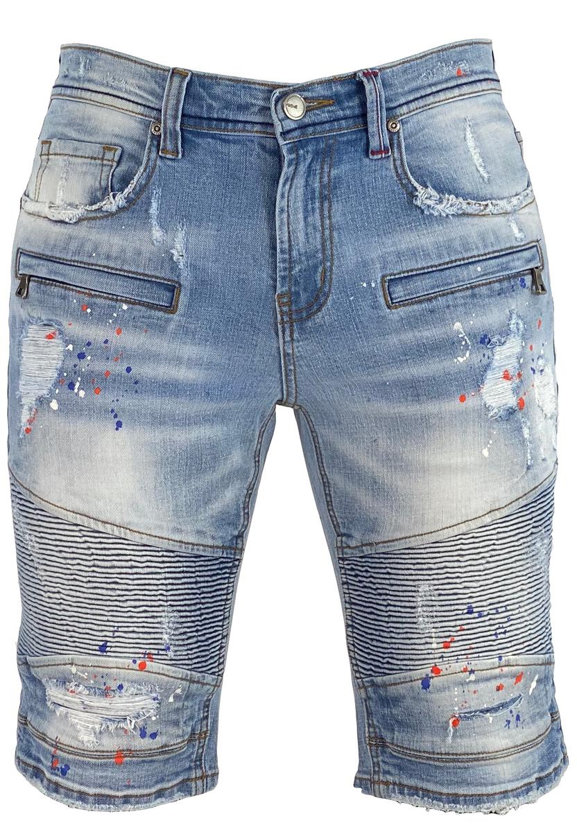 Paint-splatter Shorts
