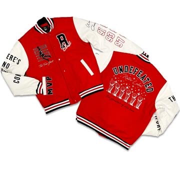 UNDEFEATED RED/WHITE JKT